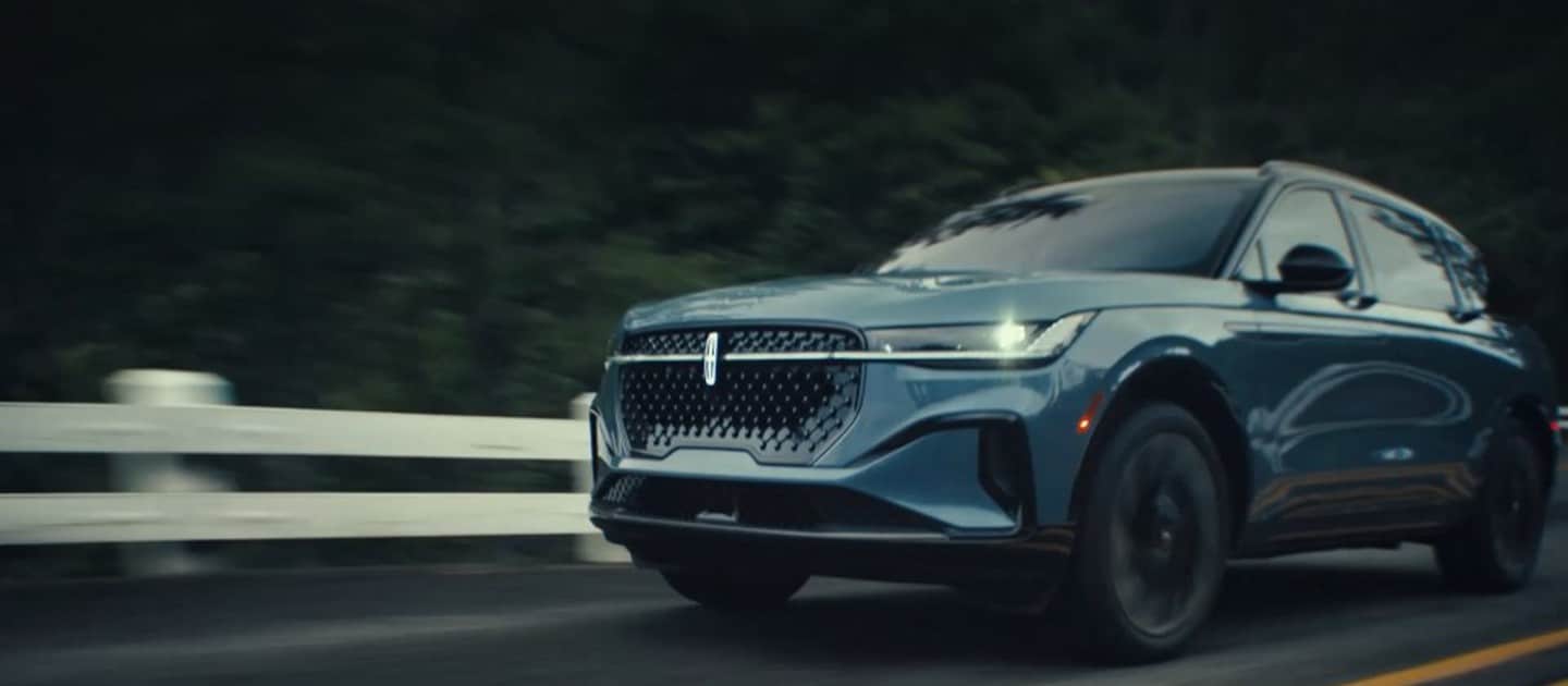 2026 Lincoln Nautilus Reserve model driving down a highway